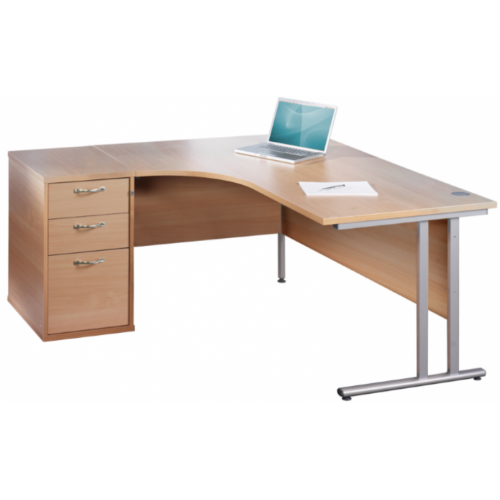 Corner Desks with Pedestals
